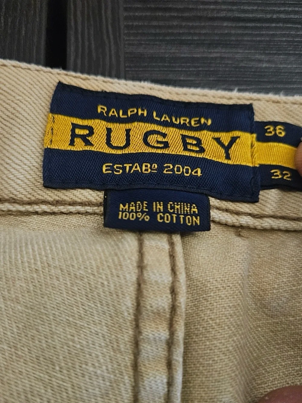 Ralph Lauren carpenter chinos cut